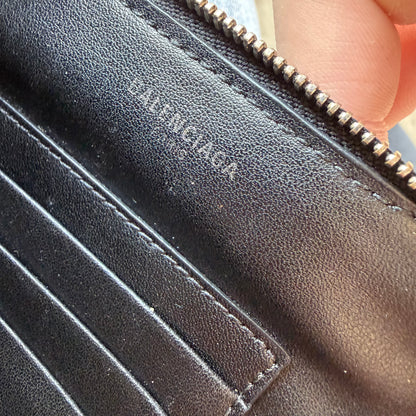 Balenciaga Passport Phone Holder Black