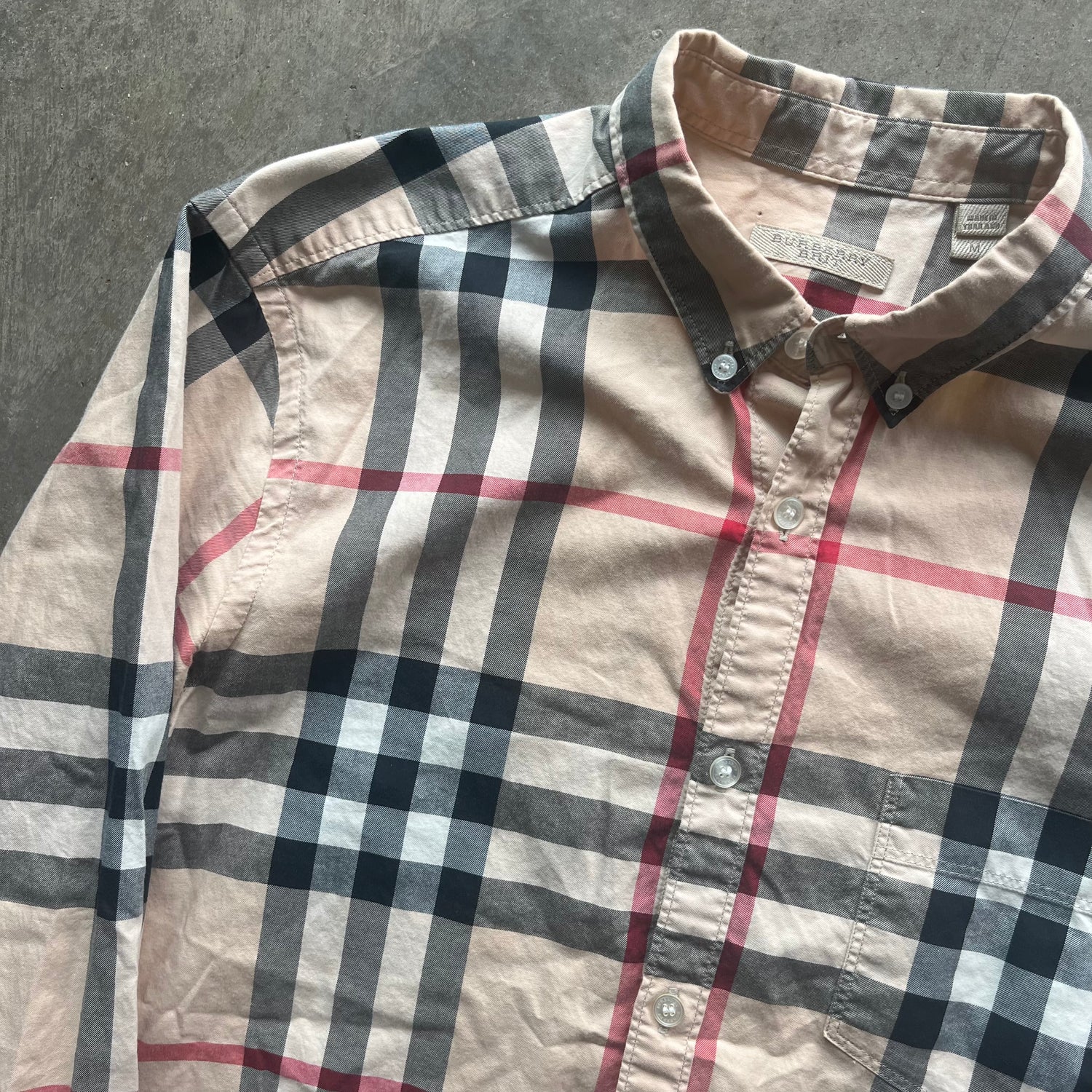 M Burberry Britt Button Up