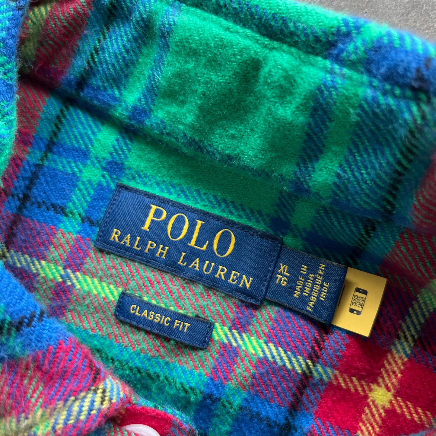 XL 00s Polo Flannel