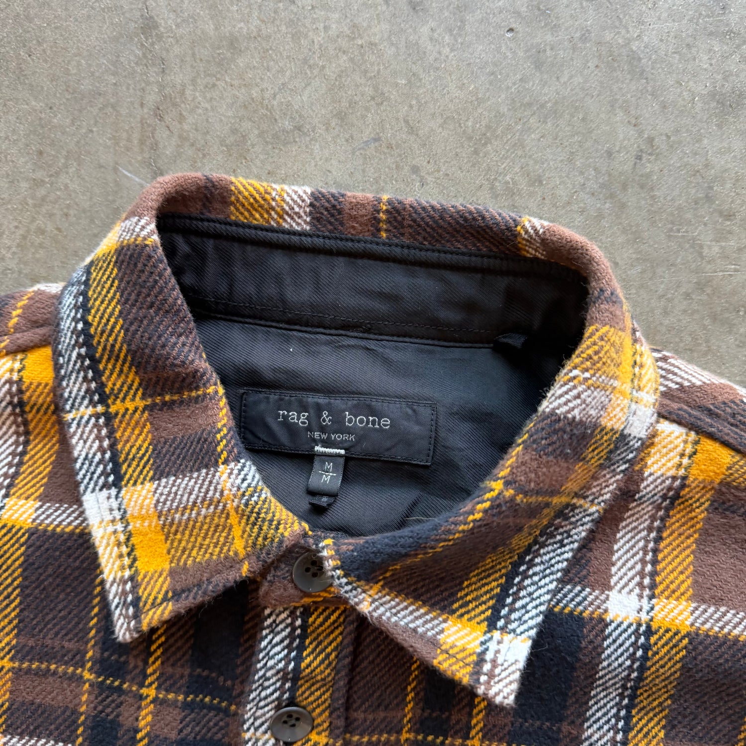 M Rag &amp; Bone Button Up Flannel