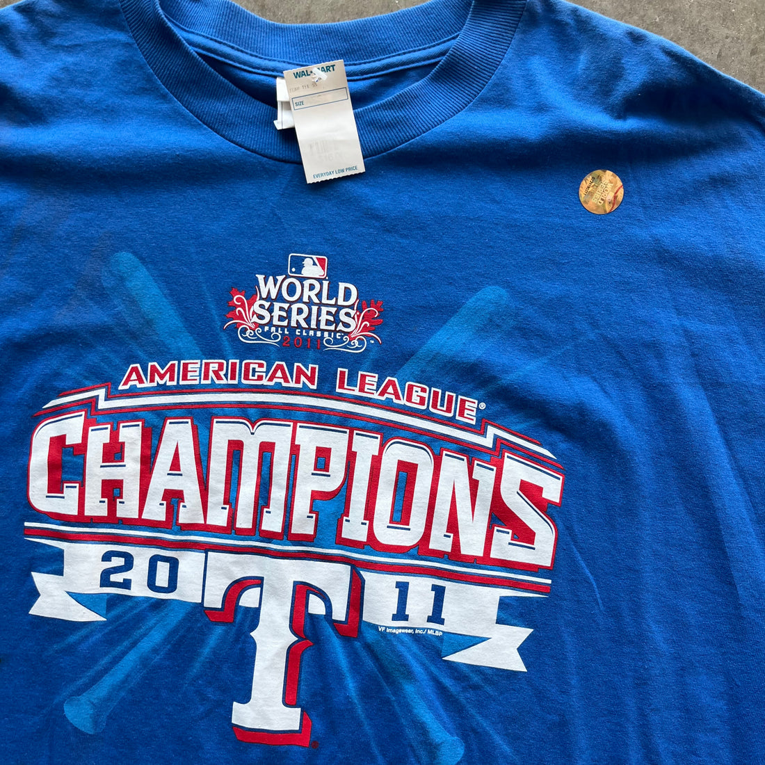 XXL Brand New 2011 Rangers Tee