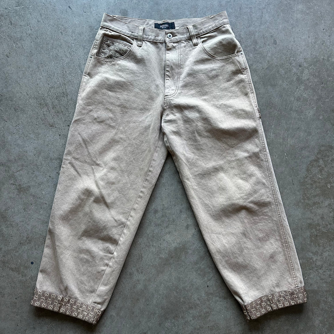 34x28 Bootleg Gucci Pants
