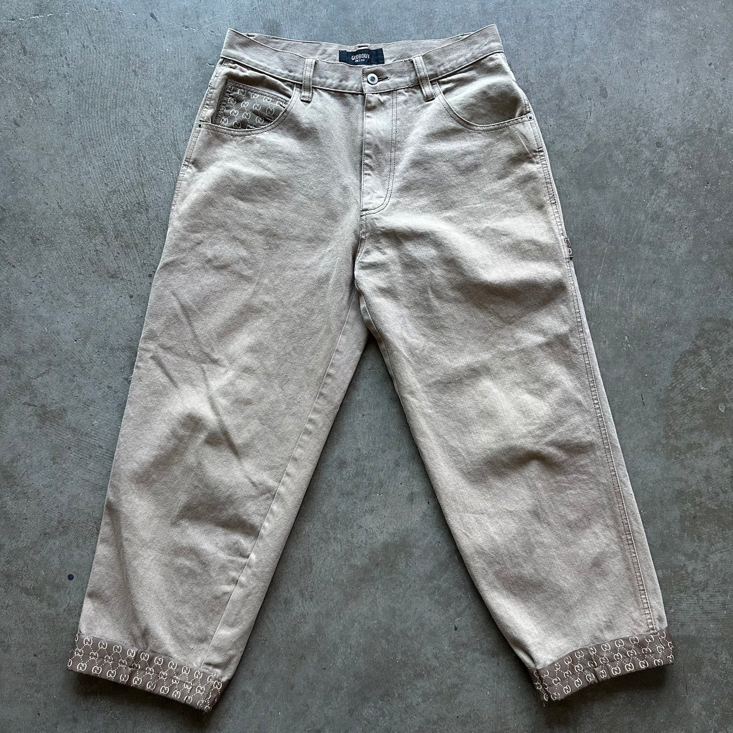 34x28 Bootleg Gucci Pants