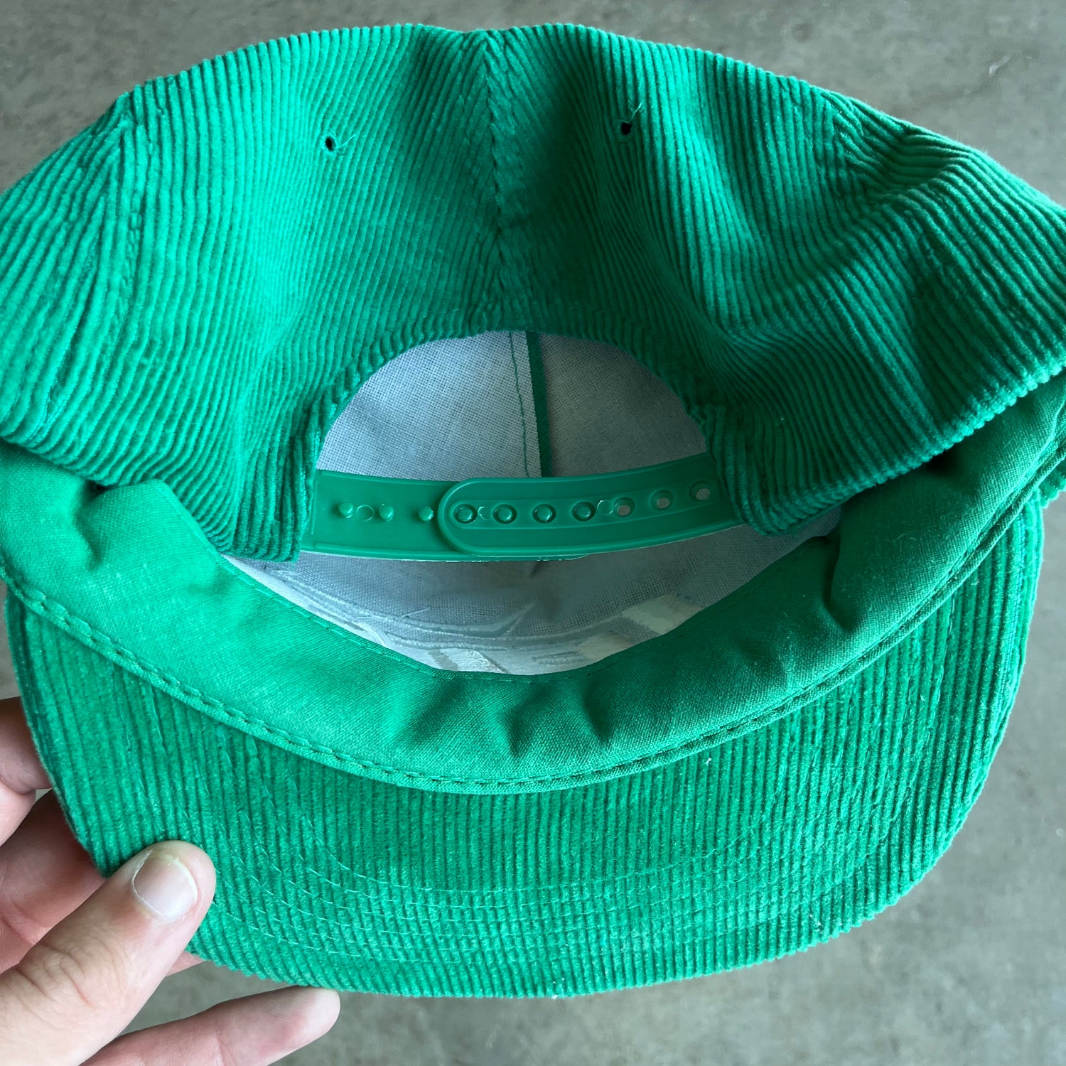 90s Corduroy Jets Snapback