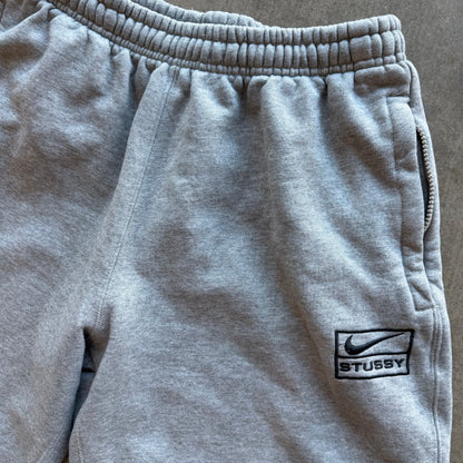 L Nike x Stussy Grey Sweatpants
