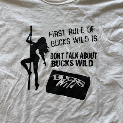 XL 00s Bucks Wild Rules Tee