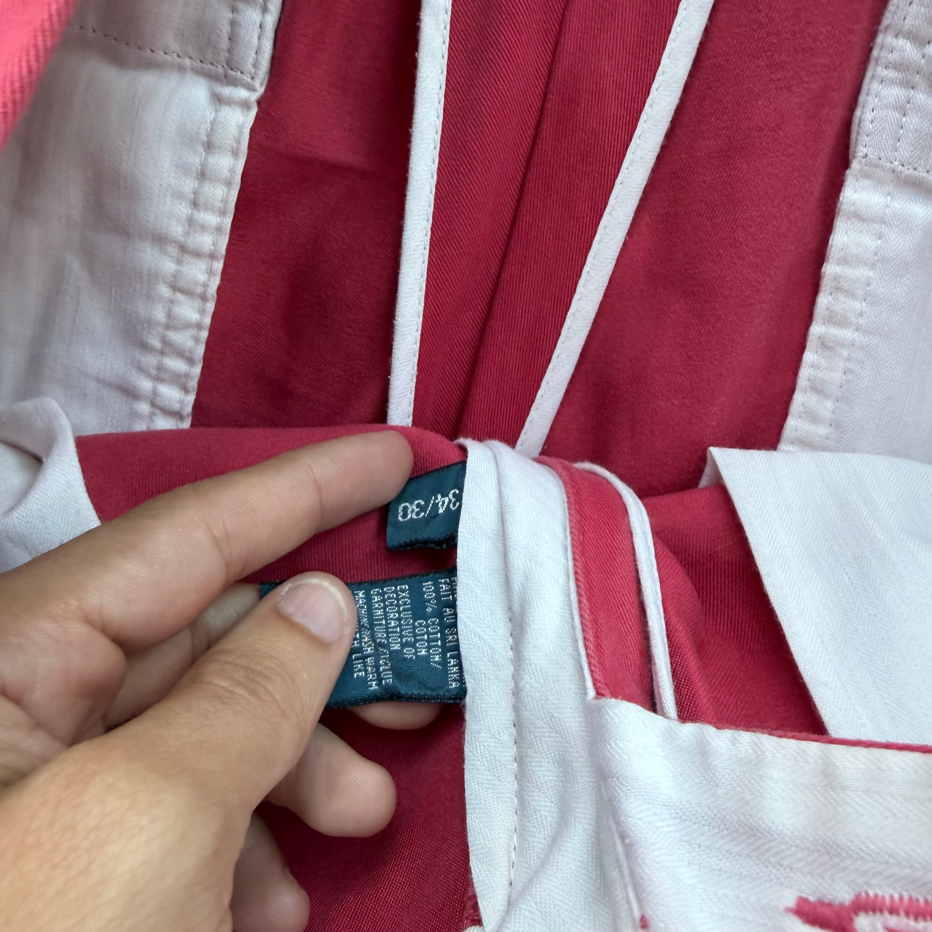 34x30 90s Pink Polo Pants
