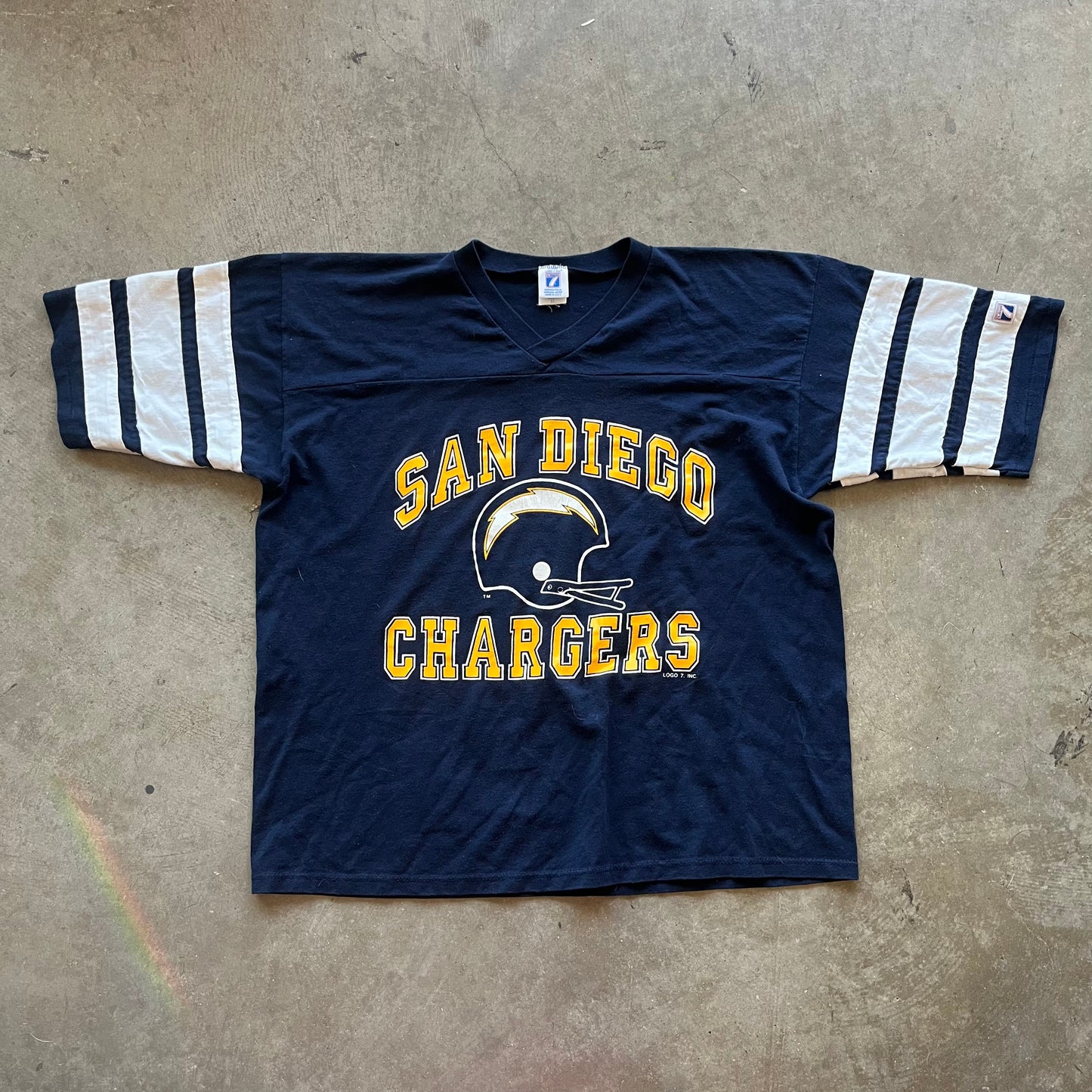 XL 90s Chargers Tee