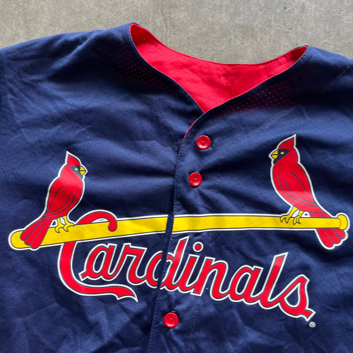 M 90s Reversible Cardinals Jersey