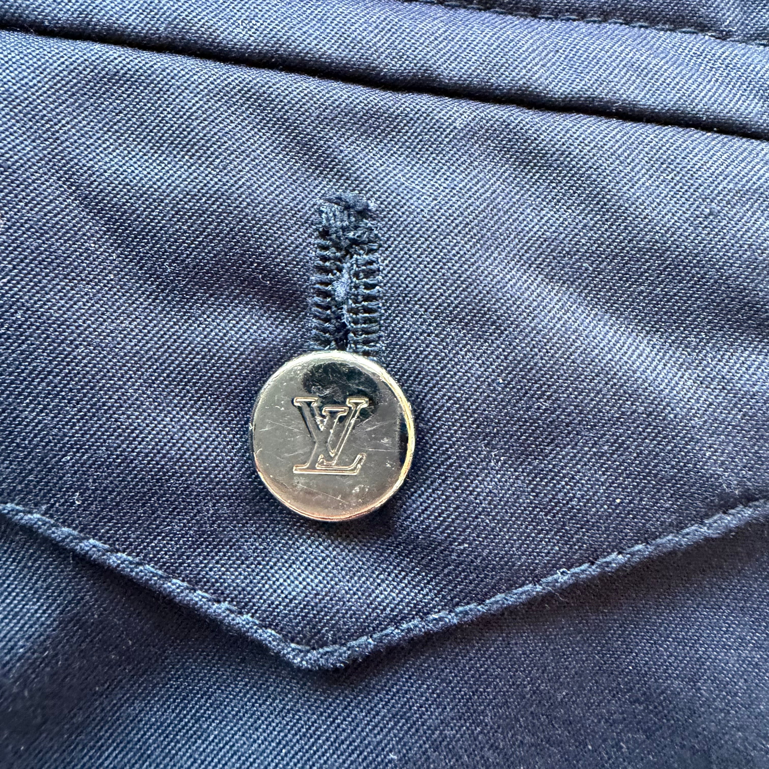 32x30 Navy Louis Vuitton Dress Pants