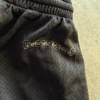 XL Chrome Hearts Black Mesh Shorts