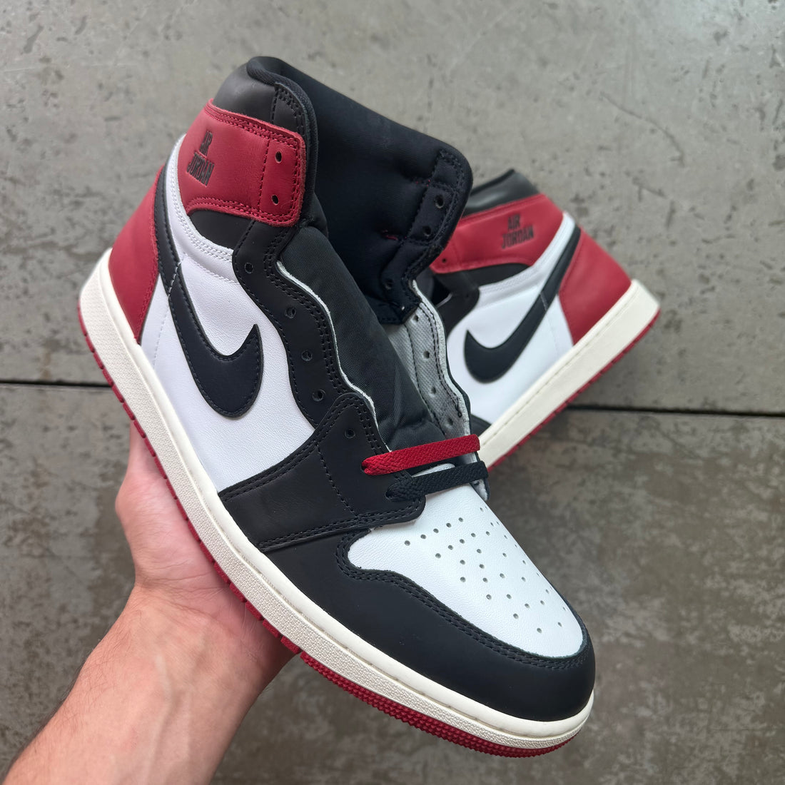 13 Jordan 1 Black Toe Reimagined