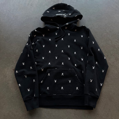 M Supreme Playboy AOP Hoodie Black