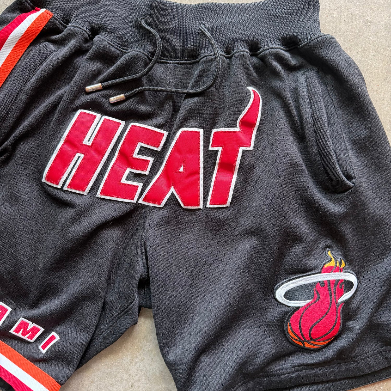 S Just Don Mitchell And Ness Heat Shorts
