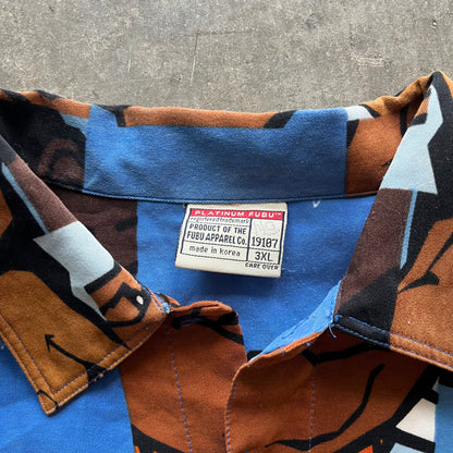 XXXL 00s Fubu Fat Albert Button Up