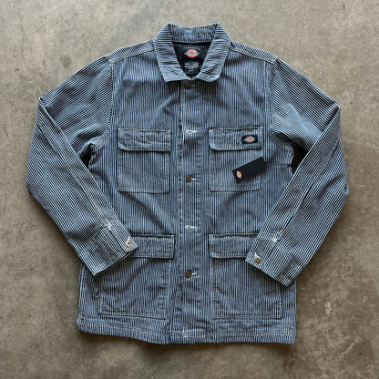 M Striped Dickies Work Jacket