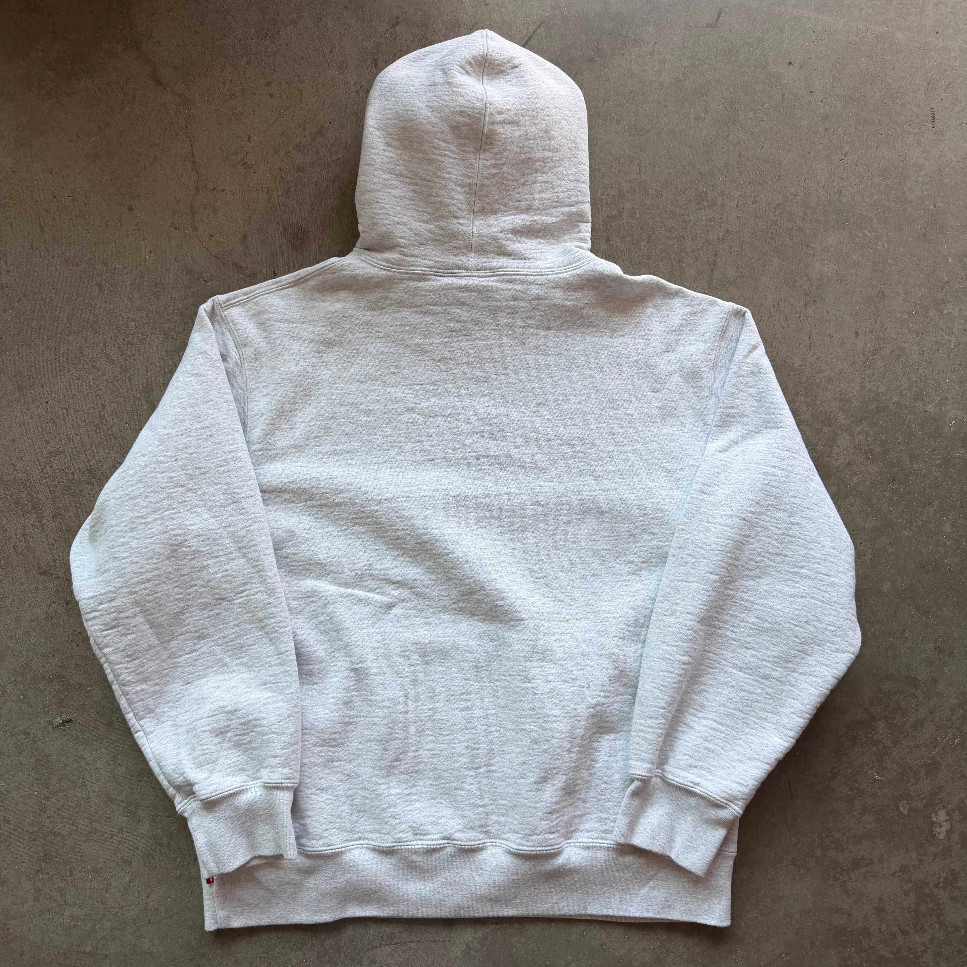 L Supreme Graffiti Logo Hoodie Gray