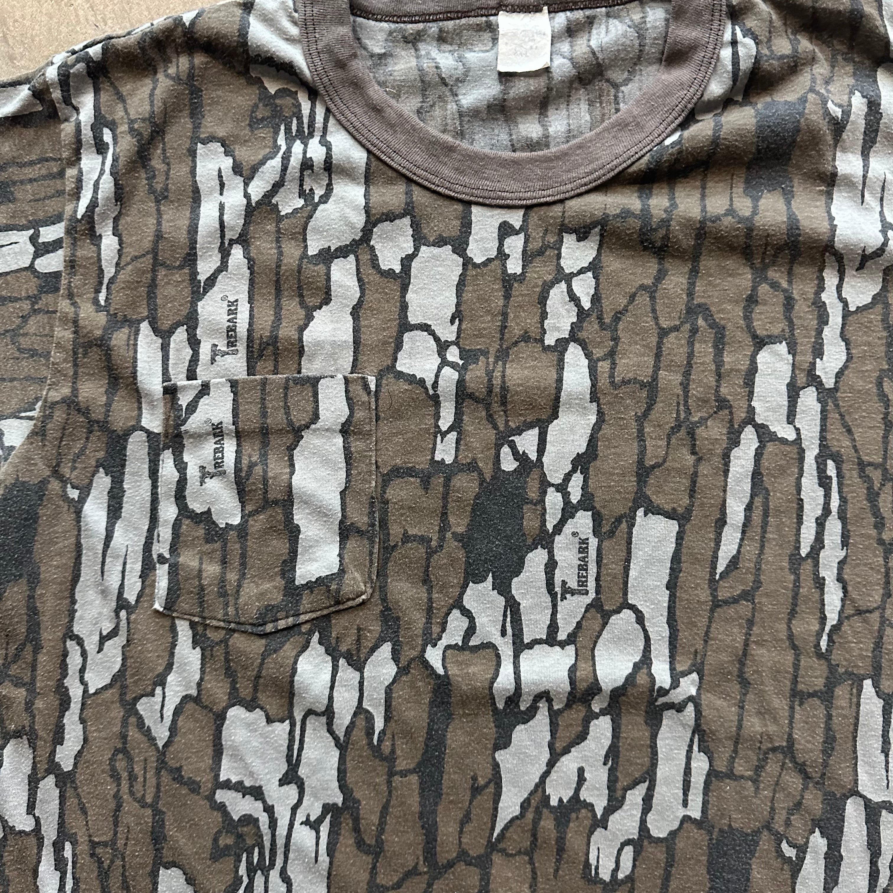 XXL 90s Bark Camo Tee