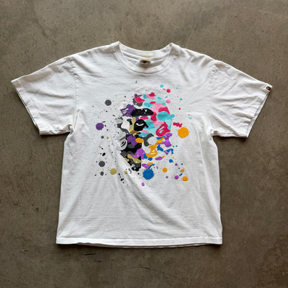 L Multicolor Bape Tee