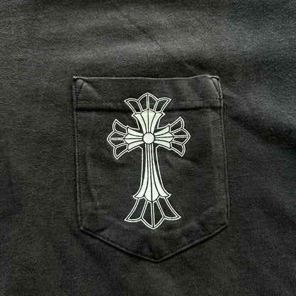L Vintage Repaired Chrome Hearts Tee