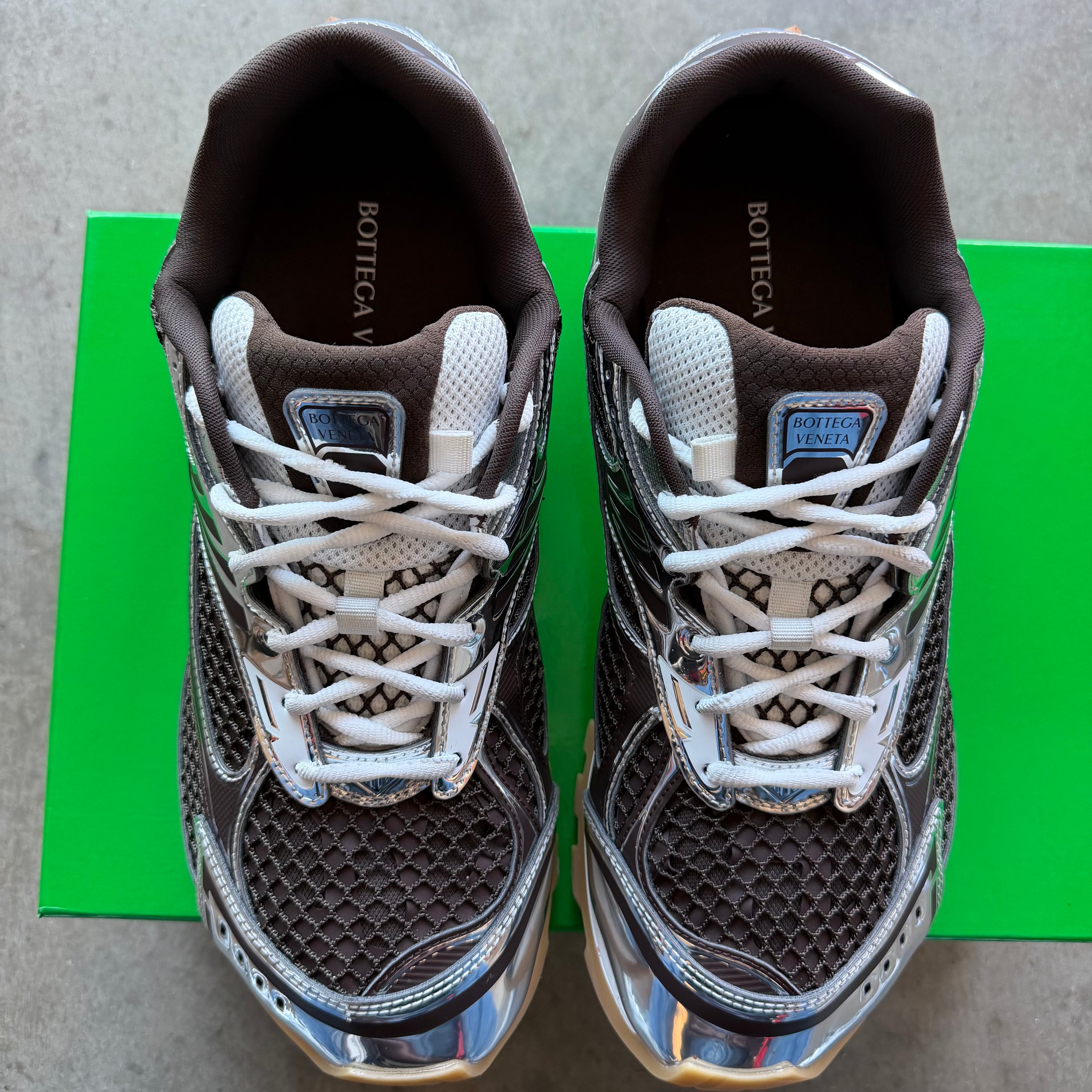 13 Bottega Veneta Orbit Sneaker Brown