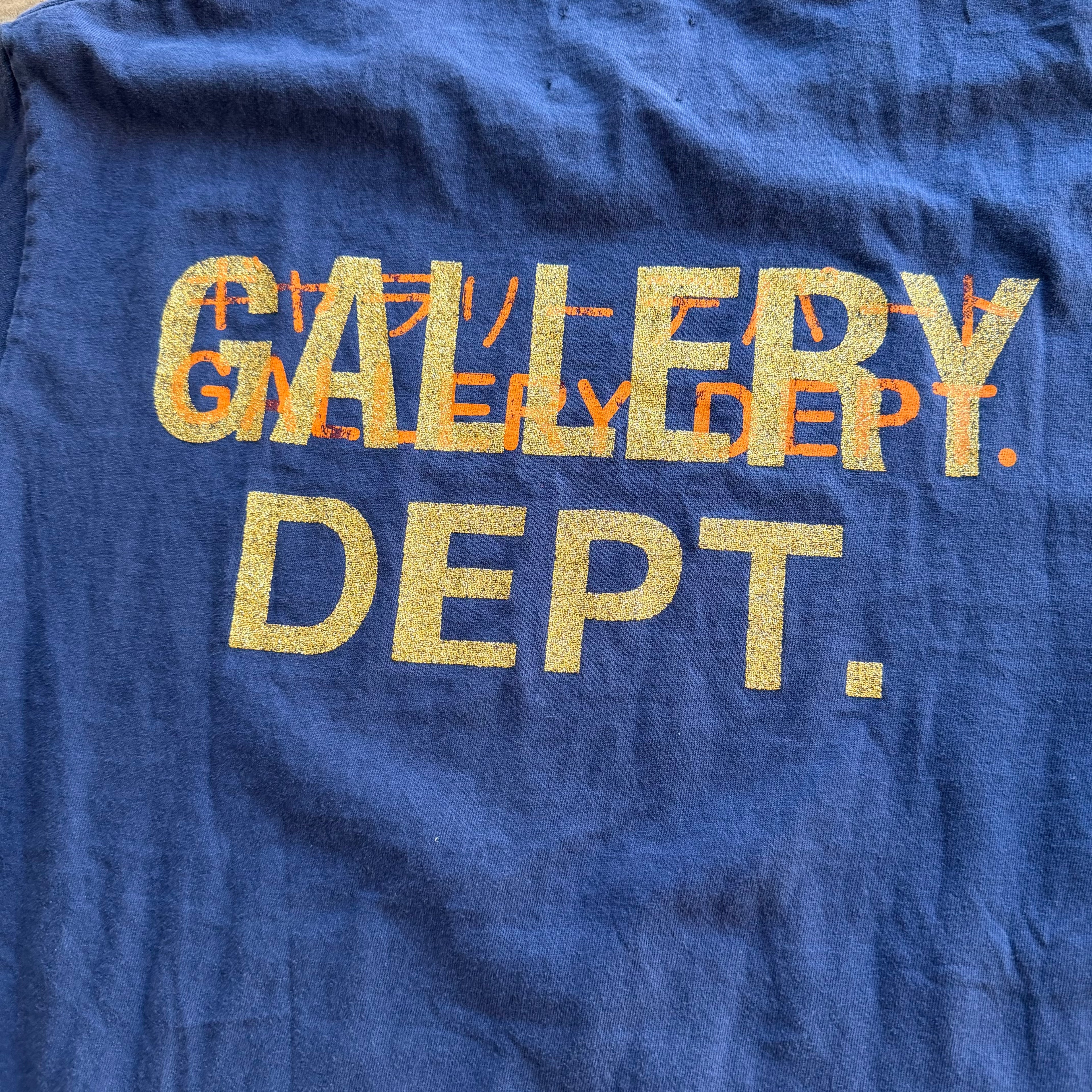 L Gallery Dept Tokyo Tee Navy