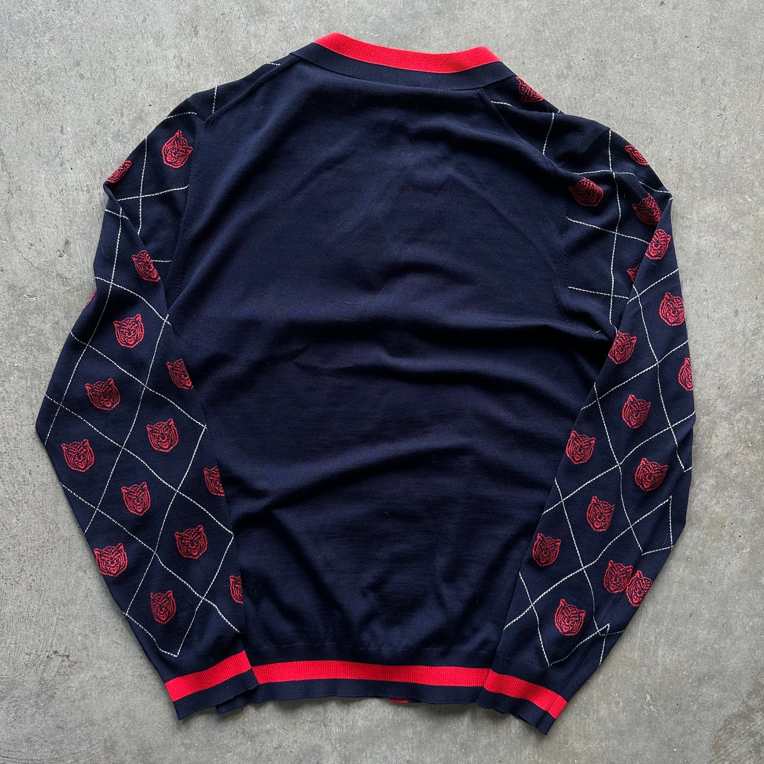 L Gucci Tiger Cardigan
