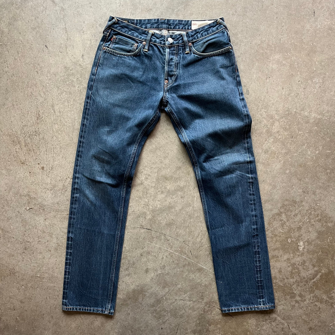 32x29 Flower Pocket Evisu Jeans