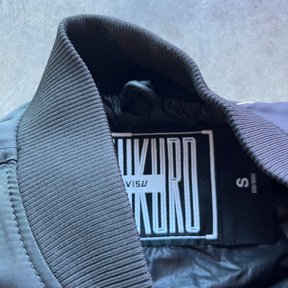 S Evisu Kuro Gold Bomber Jacket