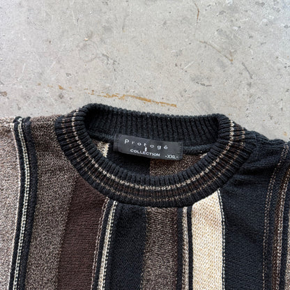 XXL 00s 3d Knit Sweater