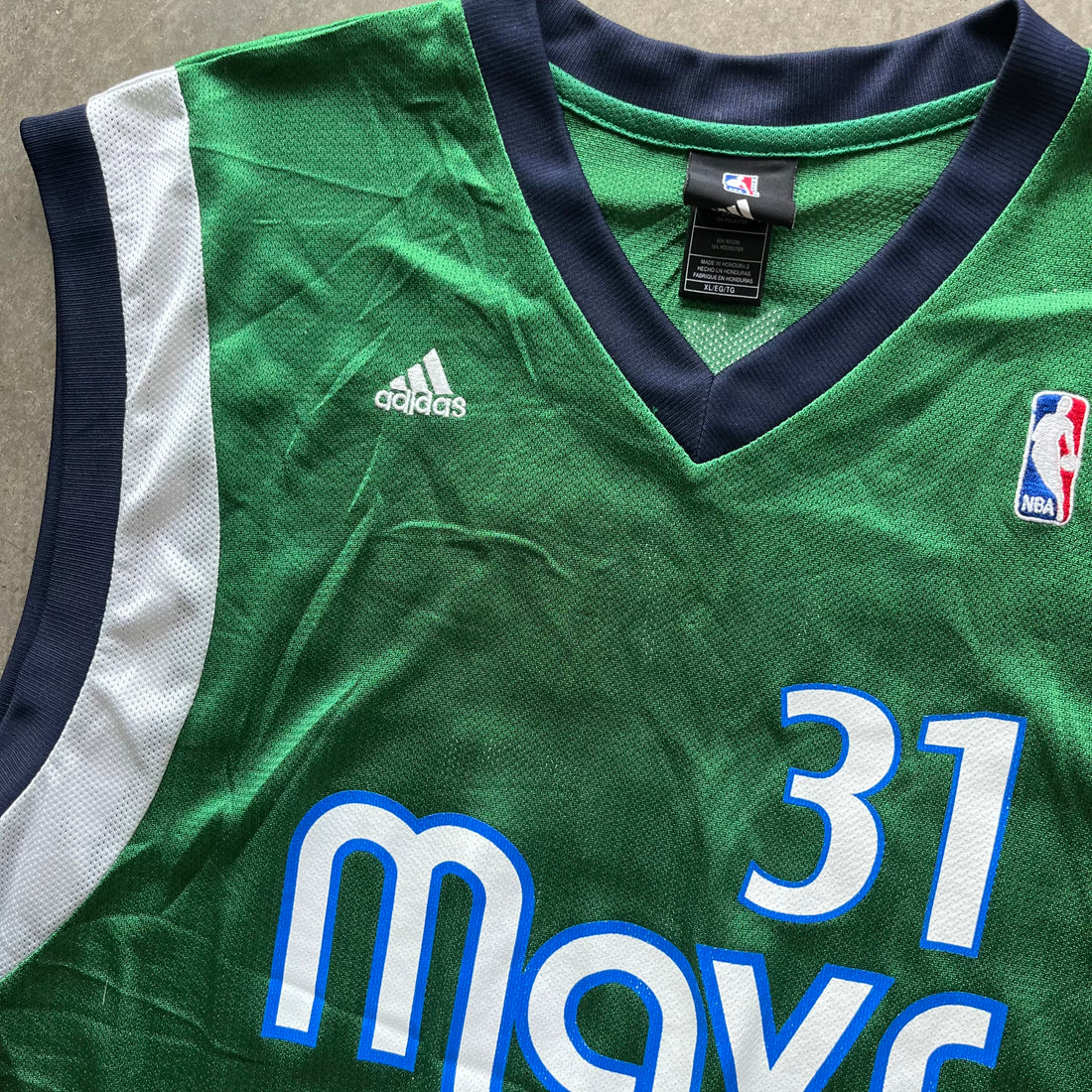 XL 00s Jason Terry Mavs Jersey