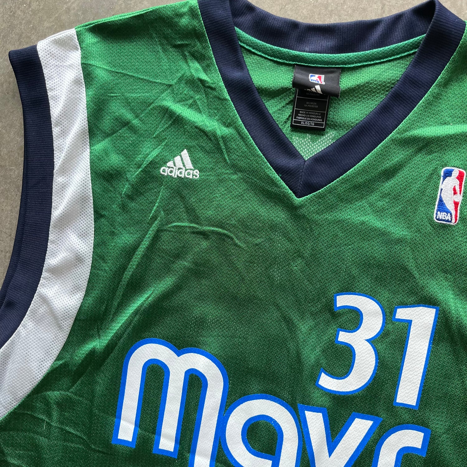 XL 00s Jason Terry Mavs Jersey