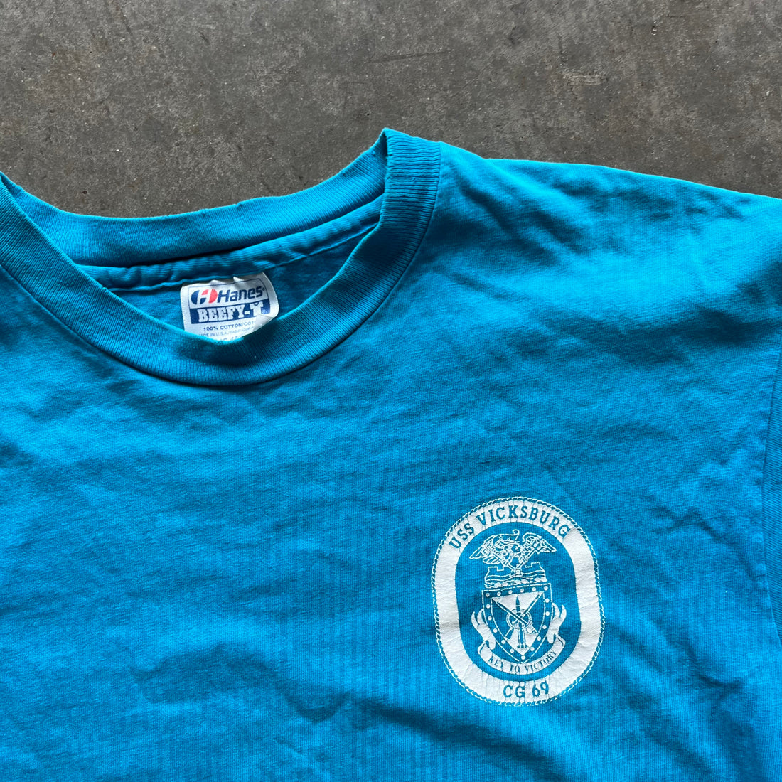 L 90s USS Vicksburg Tee