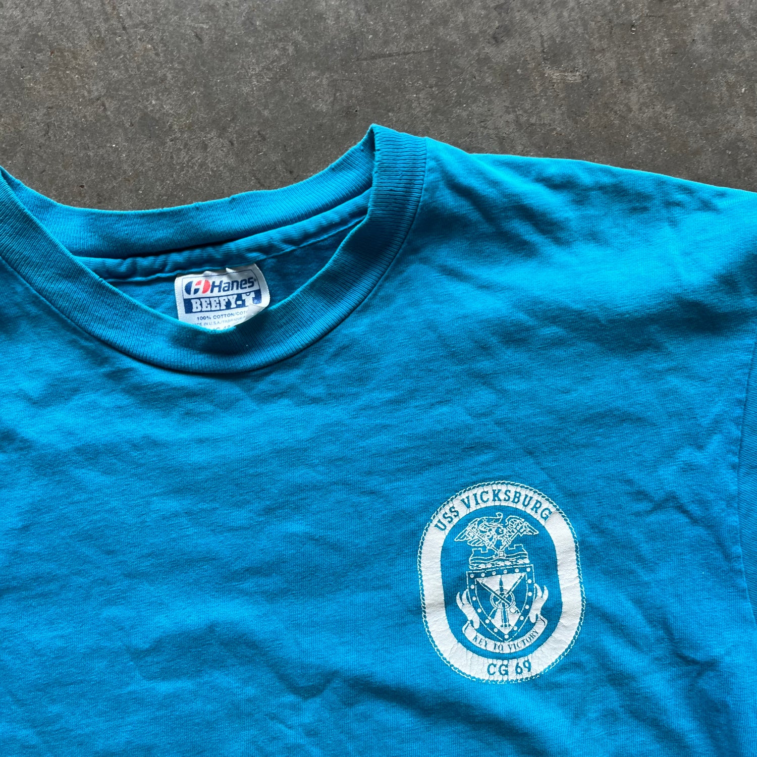 L 90s USS Vicksburg Tee