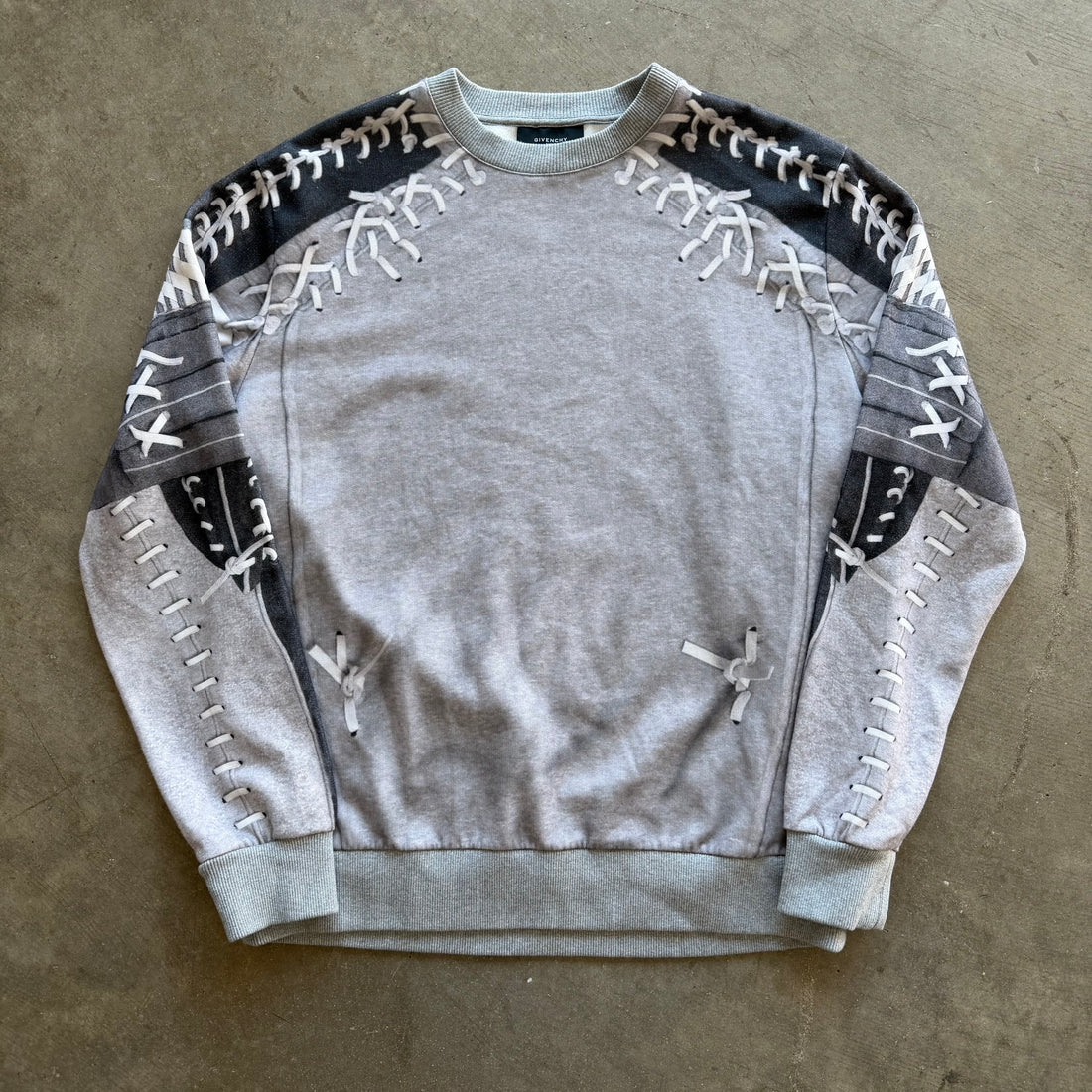 L Givenchy FW13 Baseball Print Crewneck