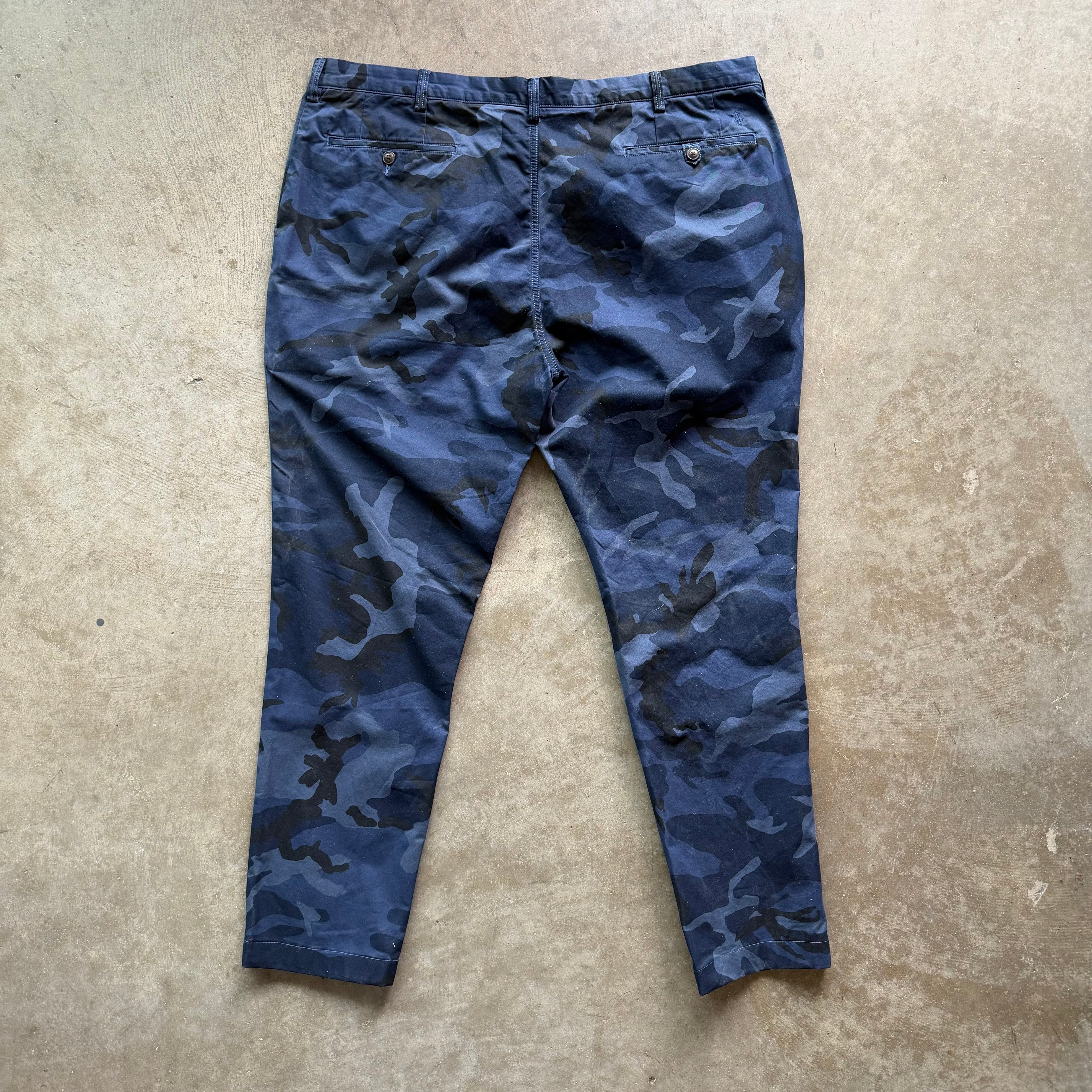 42x31 Blue Camo Polo Pants