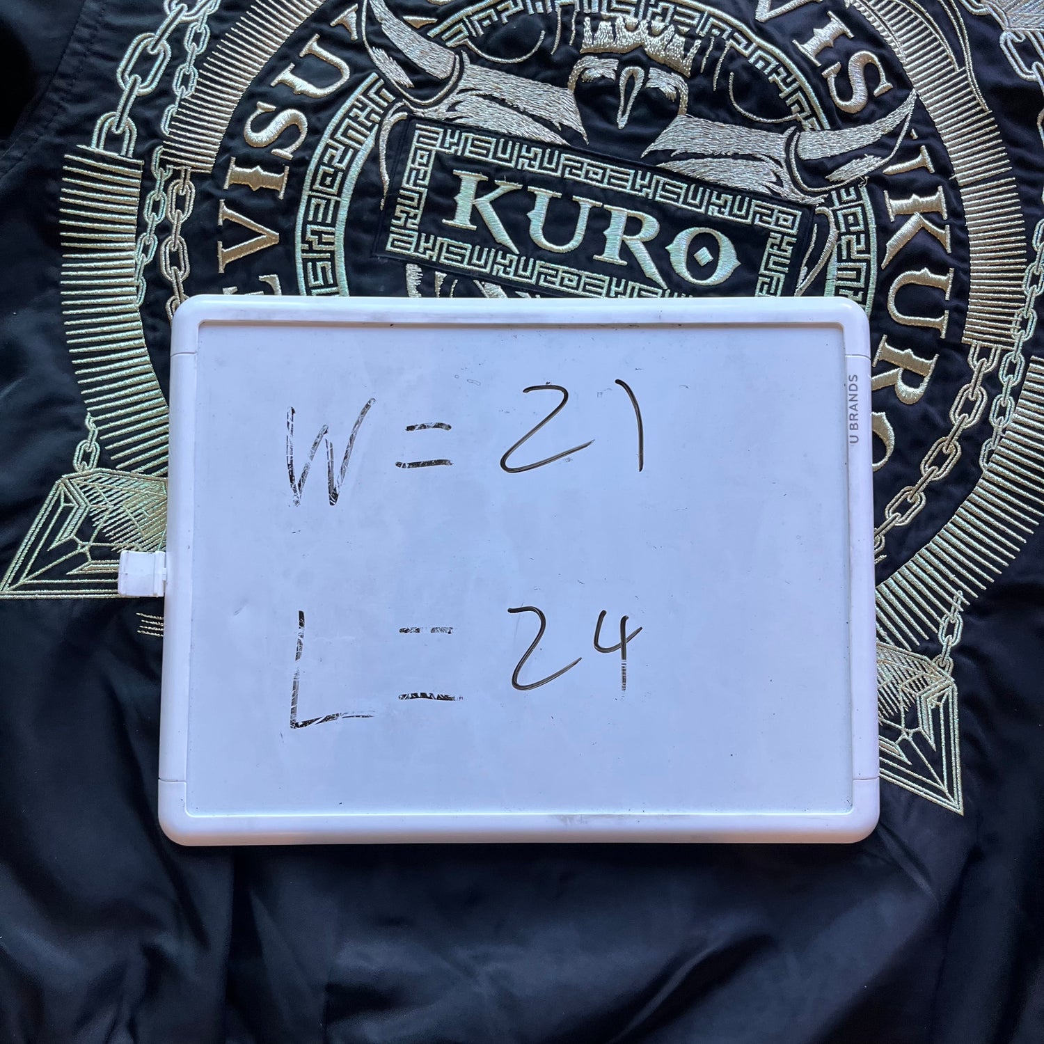 S Evisu Kuro Gold Bomber Jacket