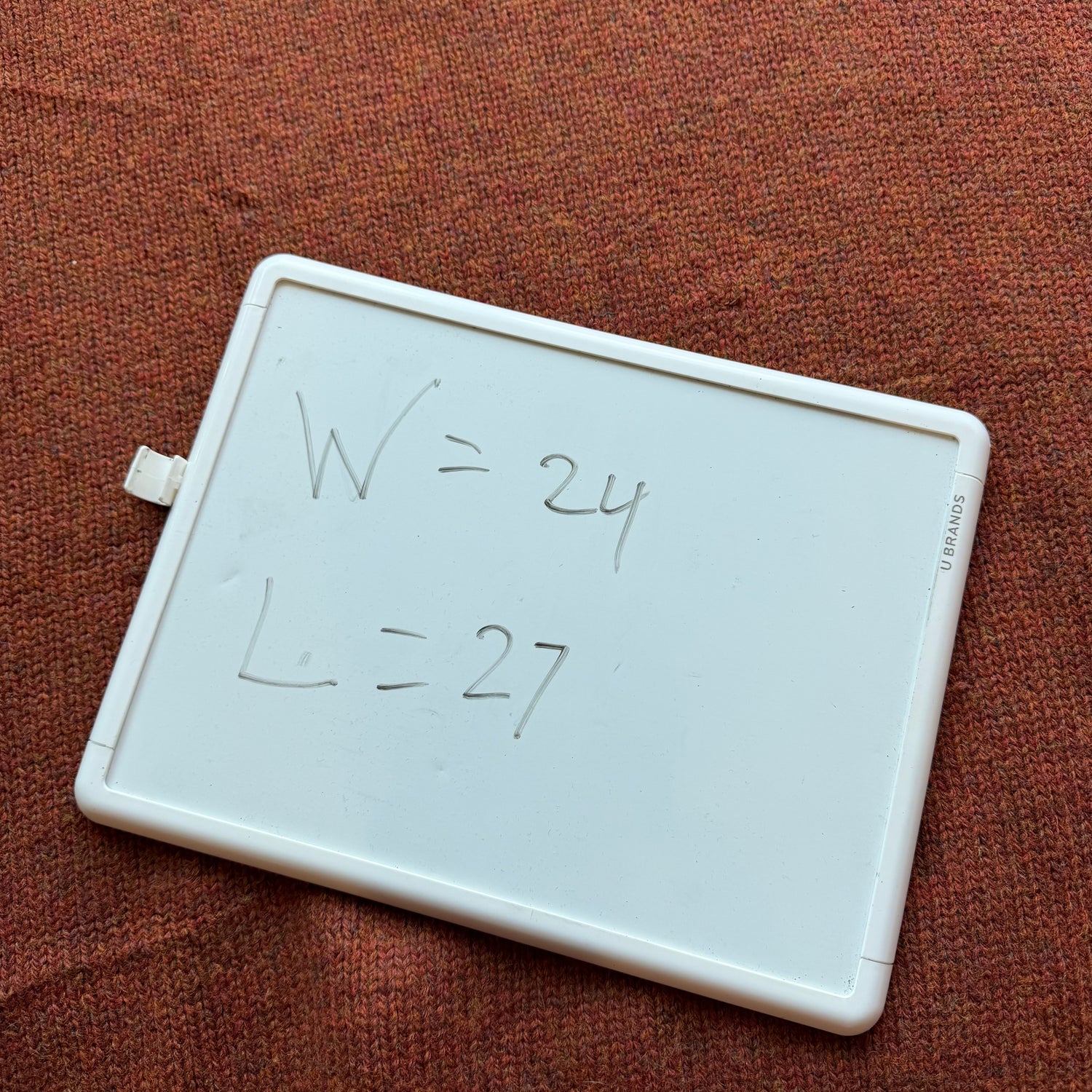 XL 90s Orange Wool Sweater