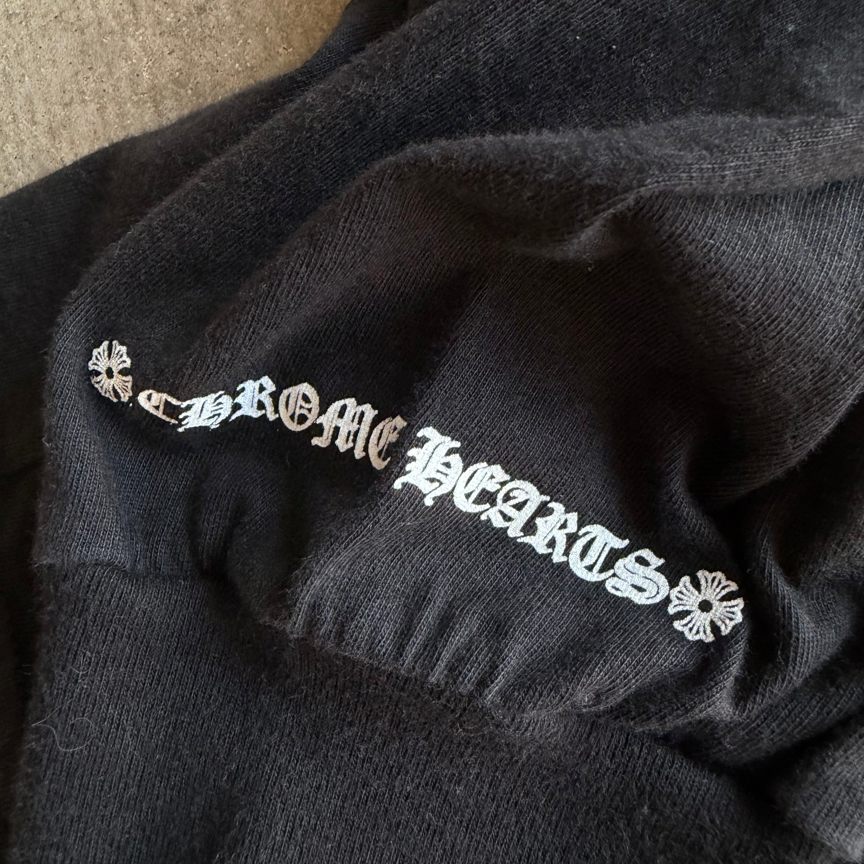 L Chrome Hearts Staff Tee Orange Blue