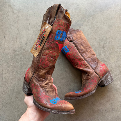 5w 00s SMU Gameday Cowboy Boots