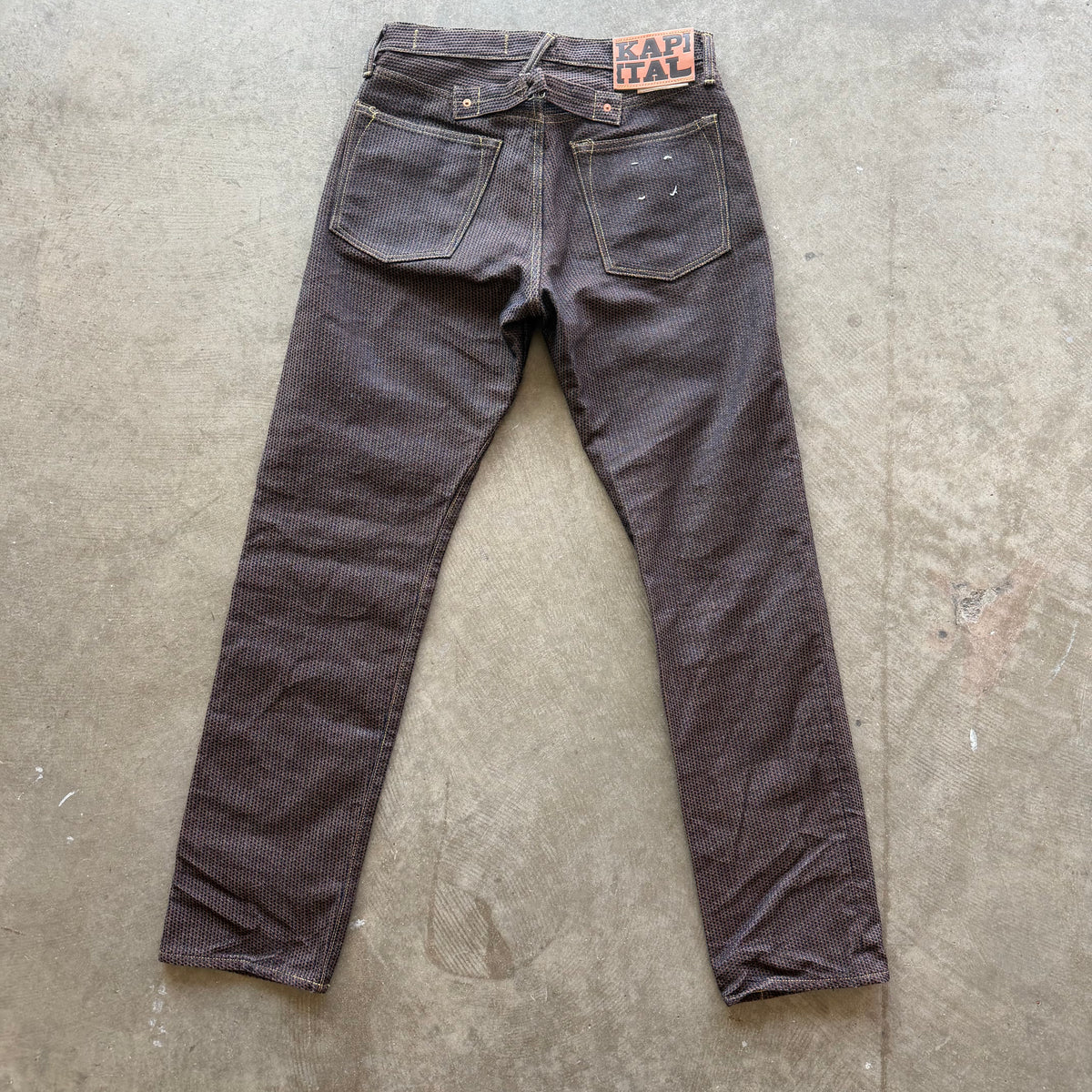 31x33 Kapital Century 5P Monkey Cisco Denim