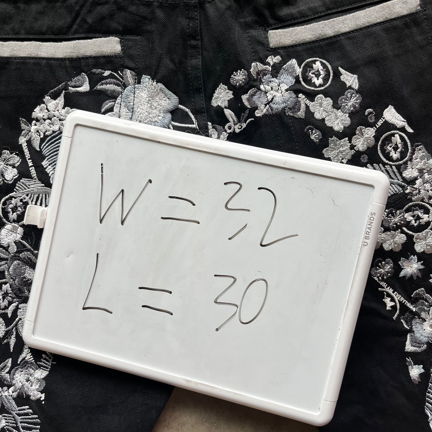 32x30 Black Evisu Jeans