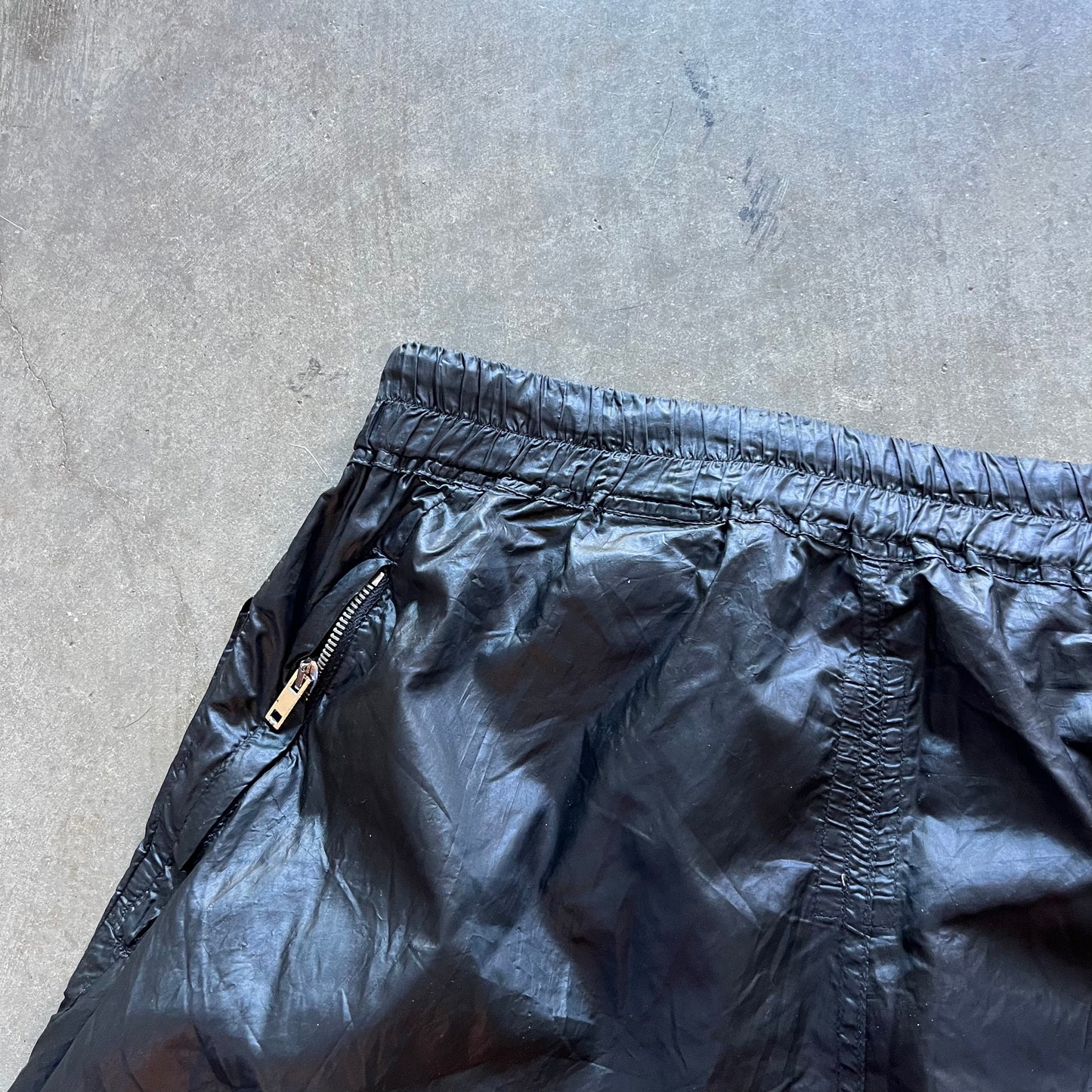 M Rick Owens Glossy Shorts