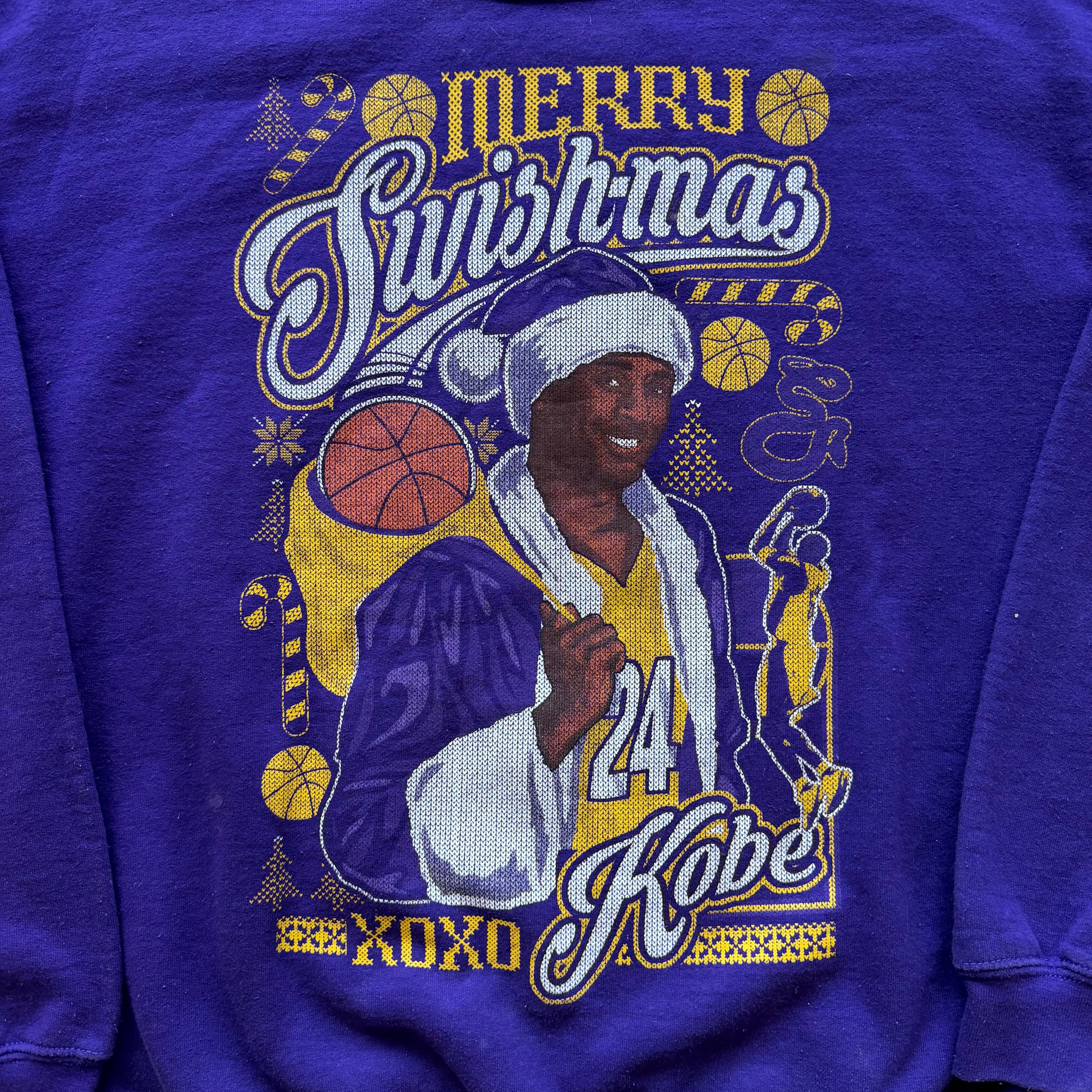 M 00s Kobe Christmas Crewneck