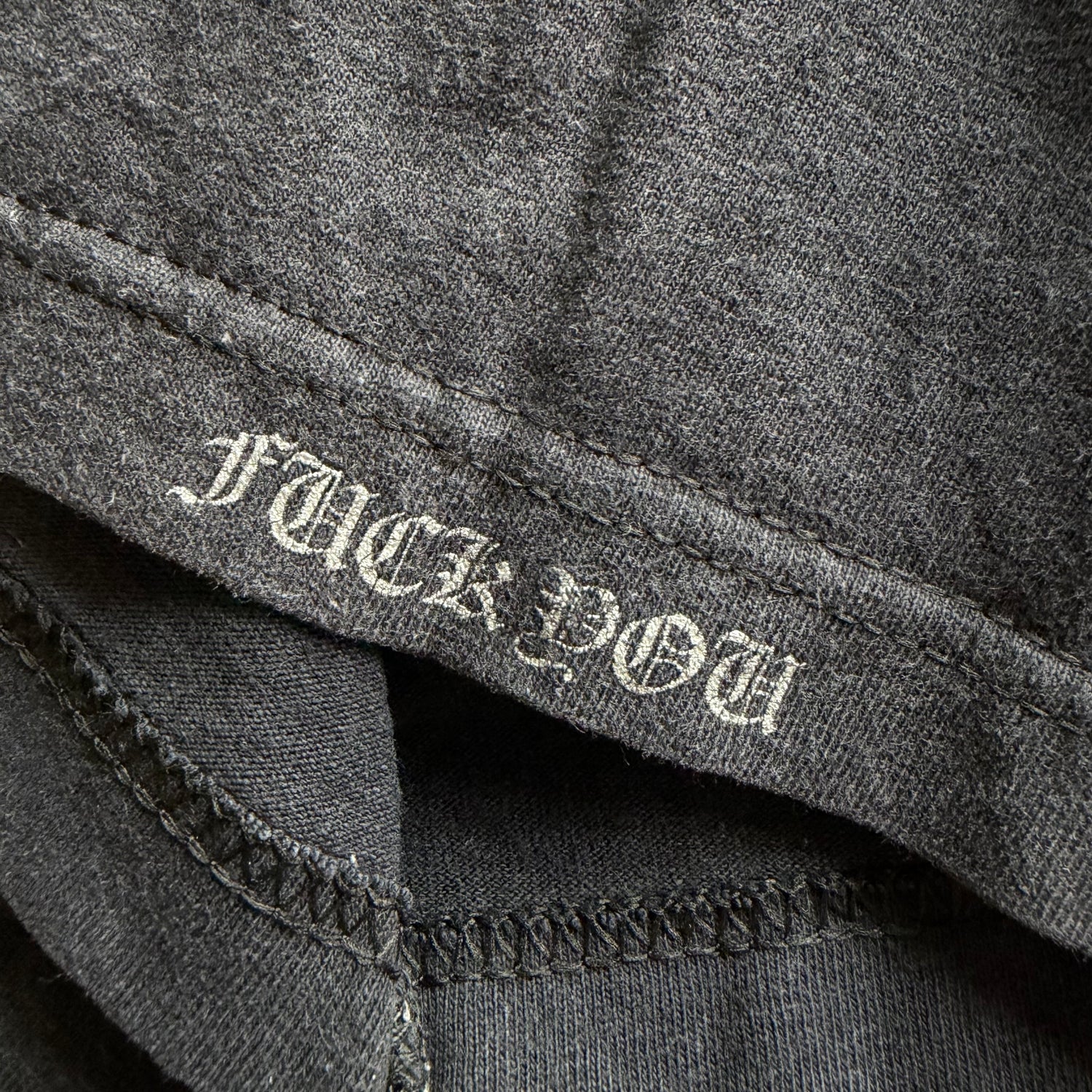 L Vintage Chrome Hearts Cemetery Tee