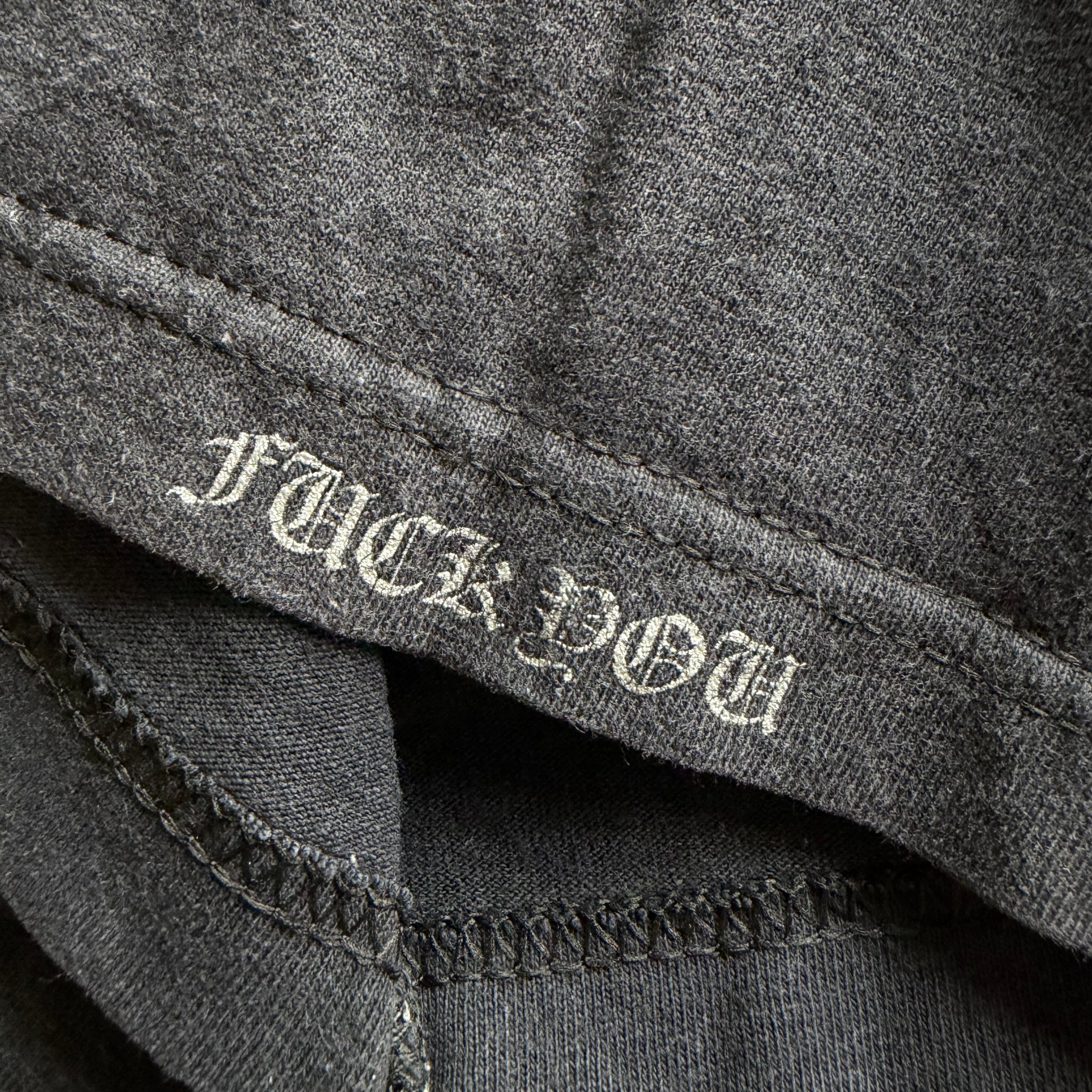 L Vintage Chrome Hearts Cemetery Tee