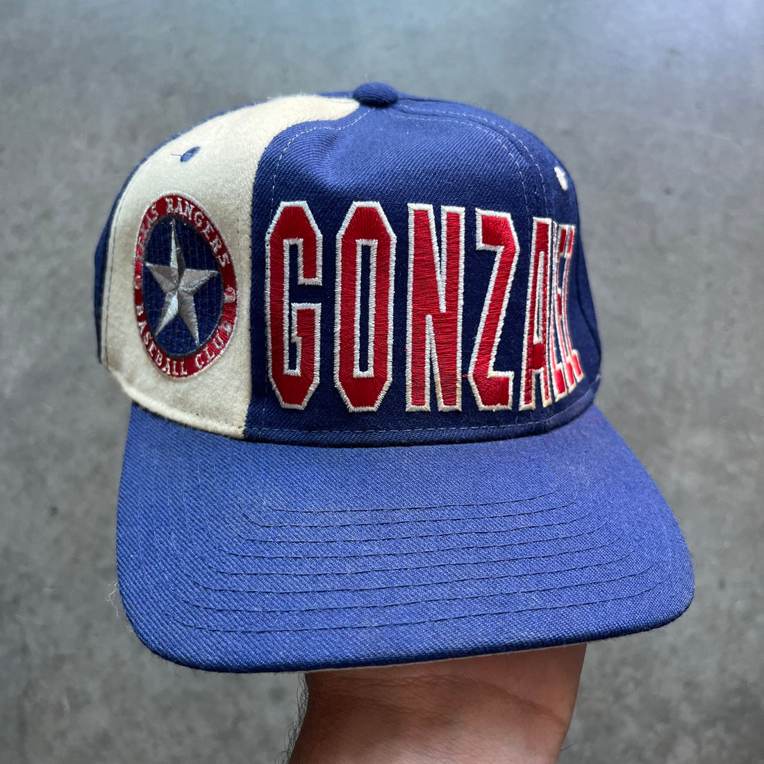 90s Rangers Gonzales SnapBack Hat