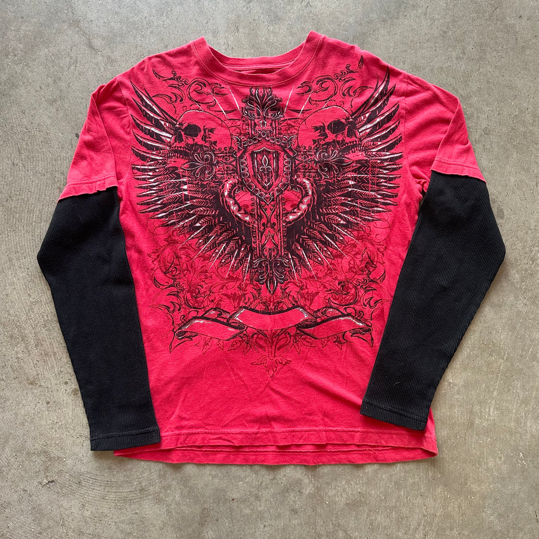 M Y2K Red MMA Doublesleeve