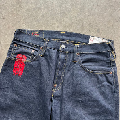 32x31 00s Gold Evisu Jeans