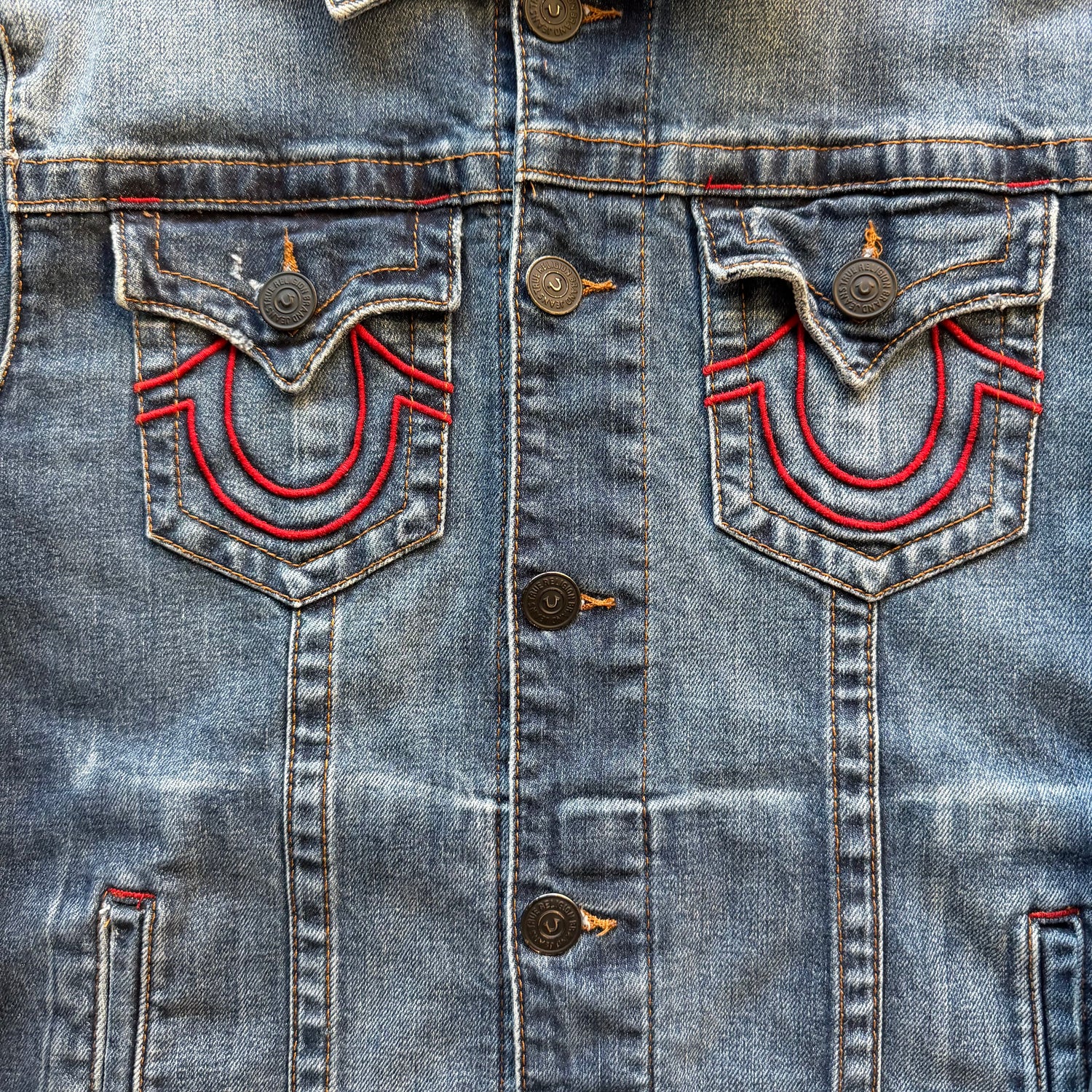 M True Religion Manchester United Denim Jacket